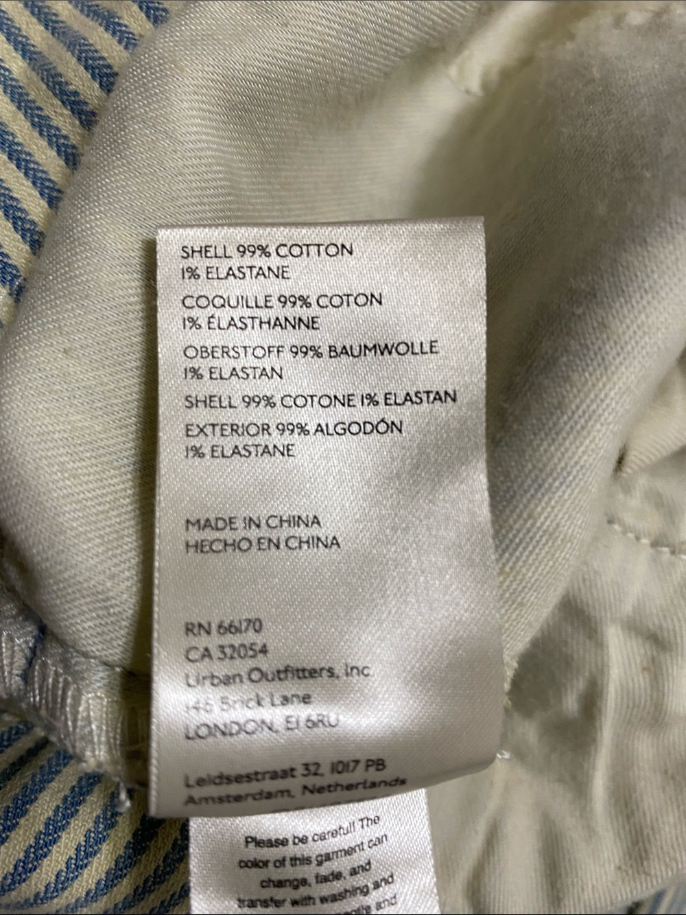 Pilcro Slouchy Pinstripe Chino Pants - Picture 8 of 16